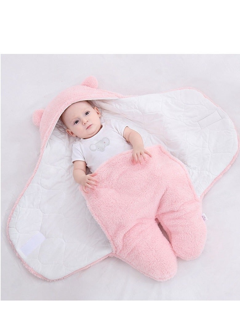 جِيجل جوي طفل Swaddle بطانية, حديث الولادة لف بطانية كيس النوم, طفل لطيف غطاء Swaddling أكياس النوم, طفل جديد الولادة الفاخرة لف كيس النوم وتلقي بطانية - Image 3